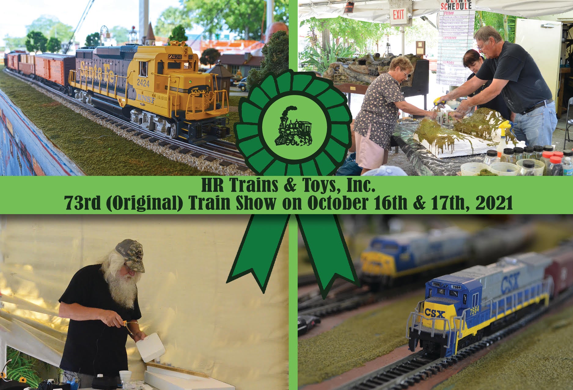 HR Trains & Toys 73rd Train Show, 2021!