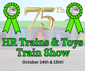 Get Ready for the 75th Train Show! October 14 & 15!