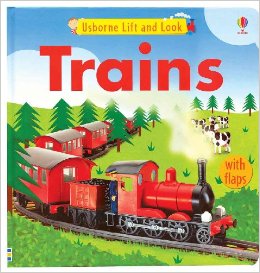 Usborne Lift and Look Trains w/Flaps