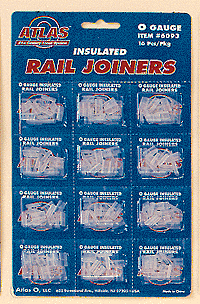 O Scale Insulated Joiners 16/