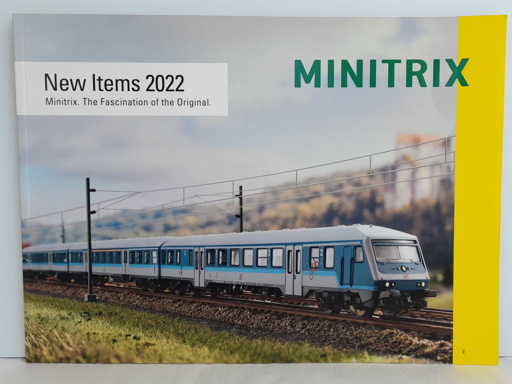 Minitrix New Items 2022 Catalog
