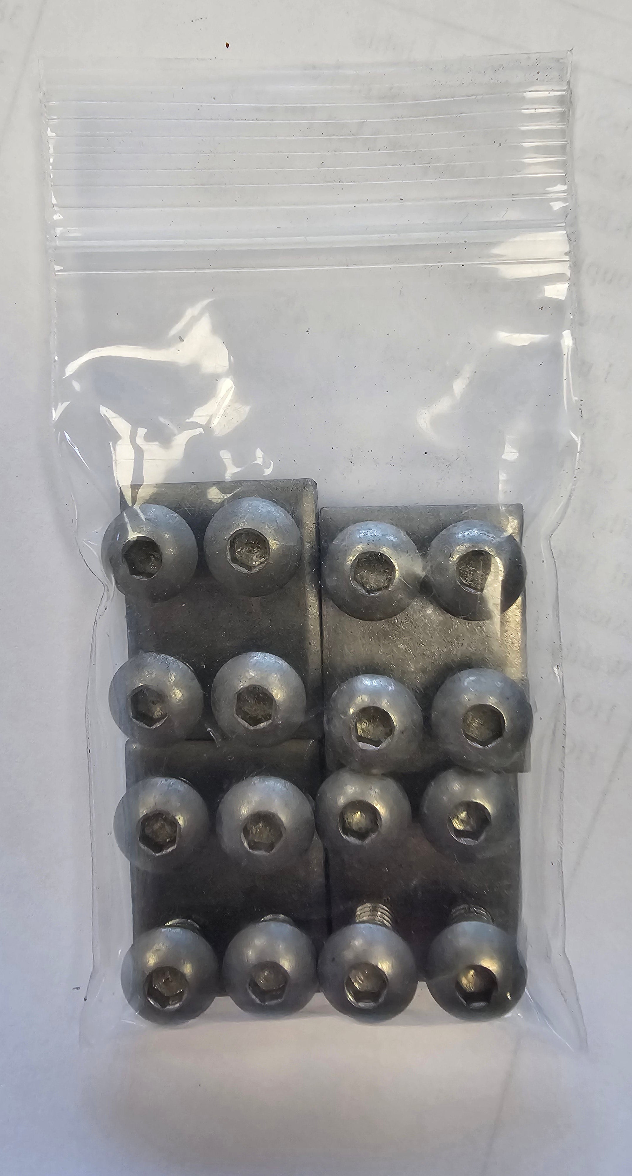 G Scale Track Rail Clamps Set of 4