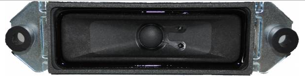 6" x 2.2", 8 ohm, oval speaker