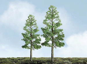 Z Pine Trees 1-1/2" 3.8cm pkg(6)