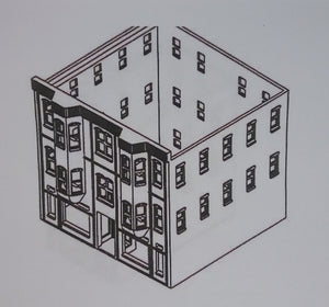 Z Scale Z301L 3-D Printed Building