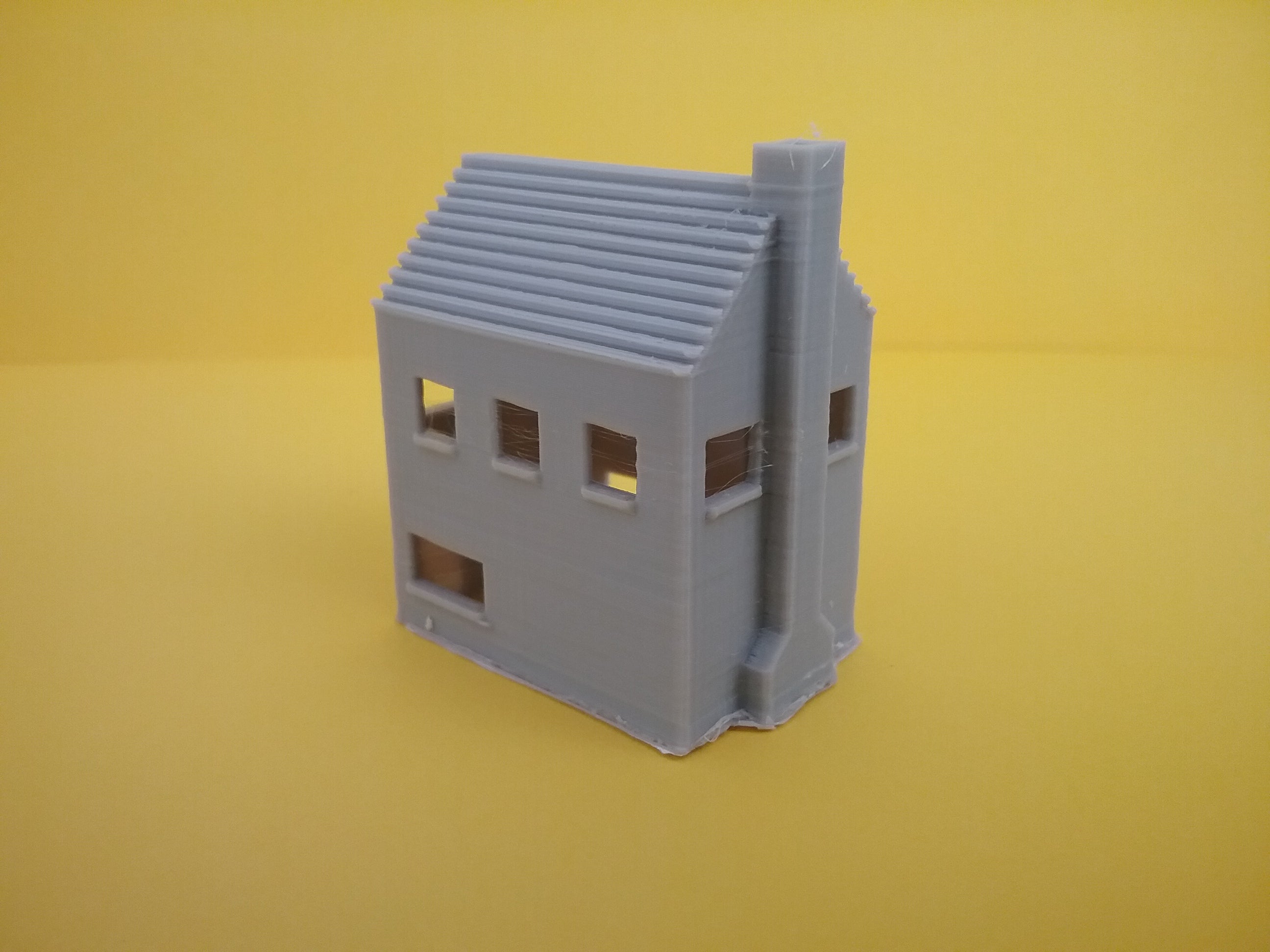 Z Scale ZH03R 2-STORY House 3-D Printed
