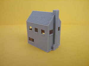 Z Scale ZH03R 2-STORY House 3-D Printed