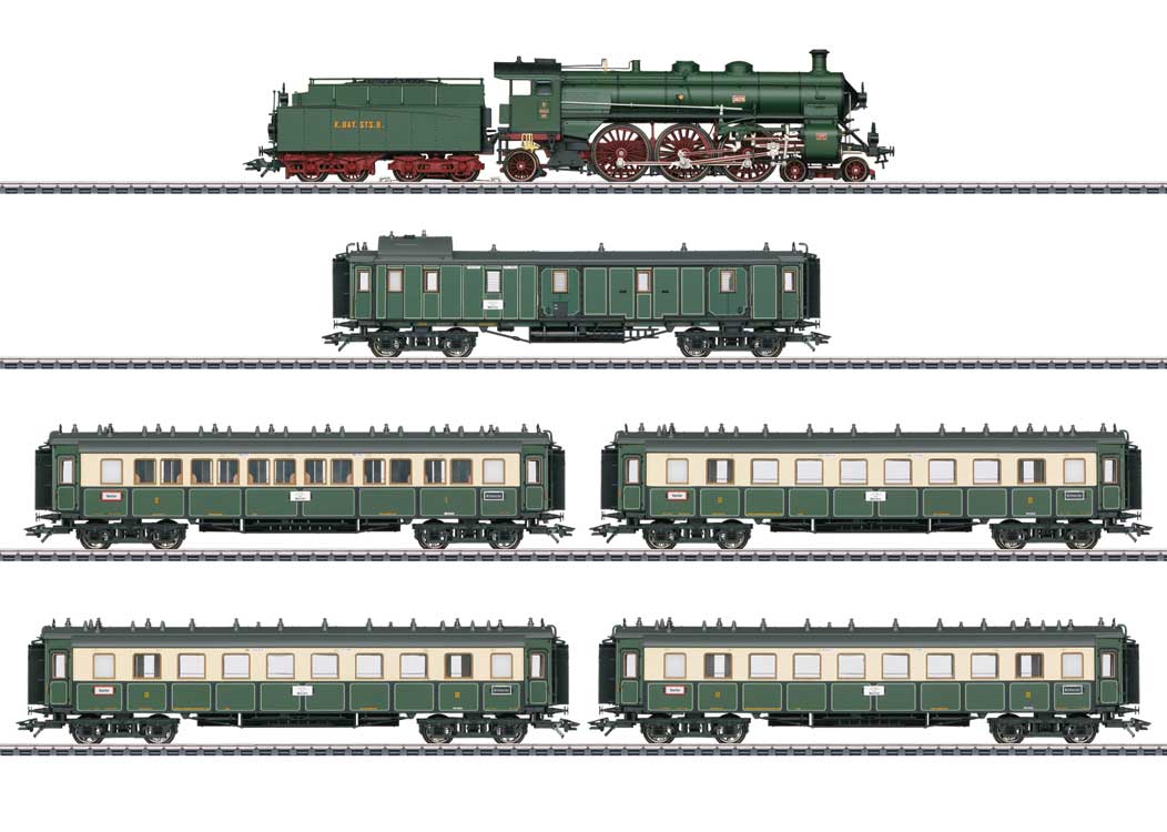 HO Bavarian Express Train Set