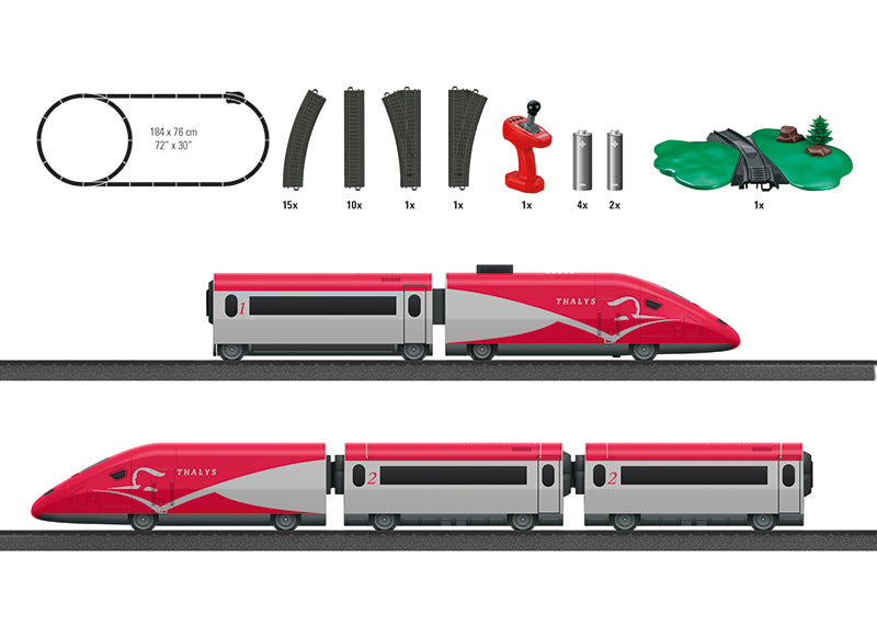 My World "Thalys" Starter Train Set