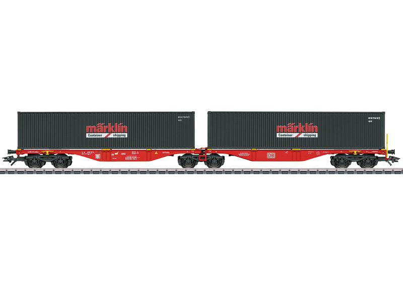 Ho Double Container Transport Car