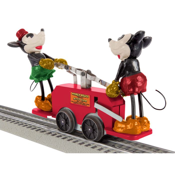 O Mickey & Minnie Hand Car