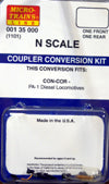 N Scale, Coupler Convert, Con-Cor Pa1