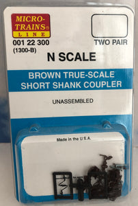 N Brown True-Scale Short Shank Coupler