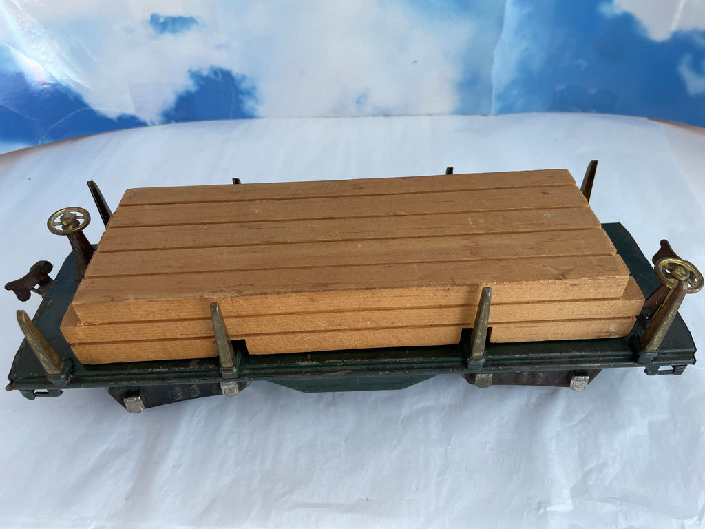 STD Gauge Flat Car w/Wood Load