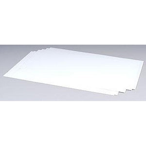 Plain White Styrene Sheet, .010" (8)