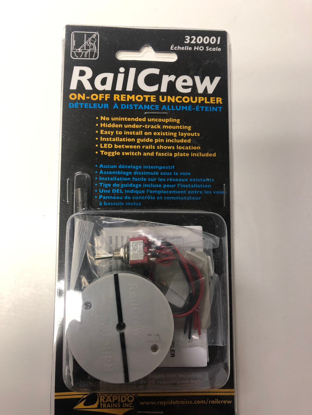 RailCrew On-Off Remote Uncoupler