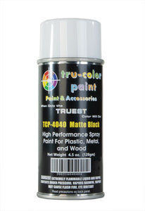 Spray Paint Matte Black 4.5 Oz