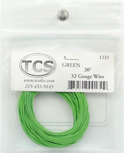 20' 30 Gauge Wire Green
