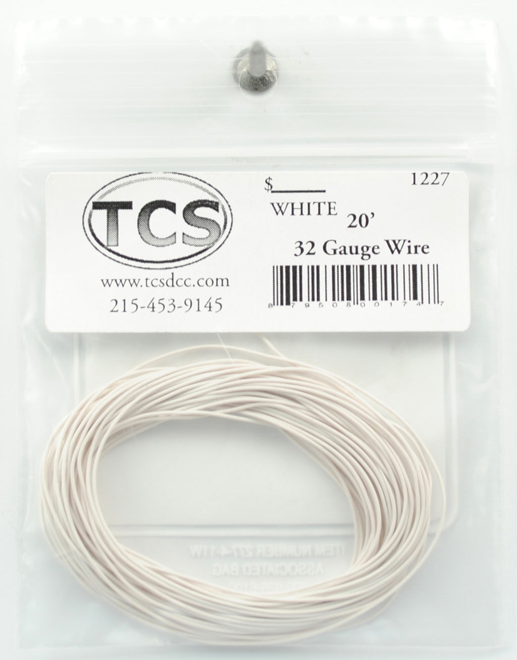 20' 30 Gauge Wire White