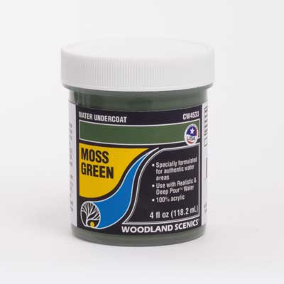 Water Undercoat Moss Green 4 Oz