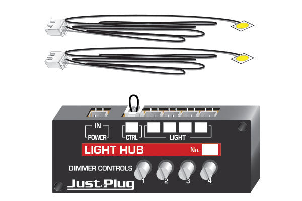 Lights & Hub Set-Just Plug Lighting