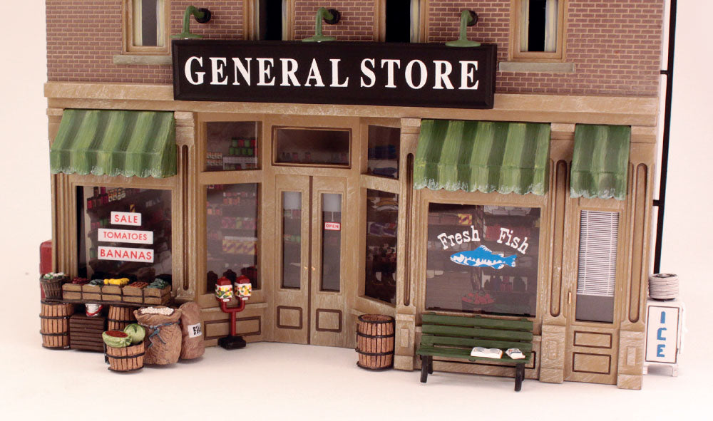 O Lubener's General Store Lighted