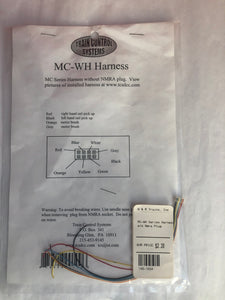 MC-WH Series Harness w/o Nmra Plug
