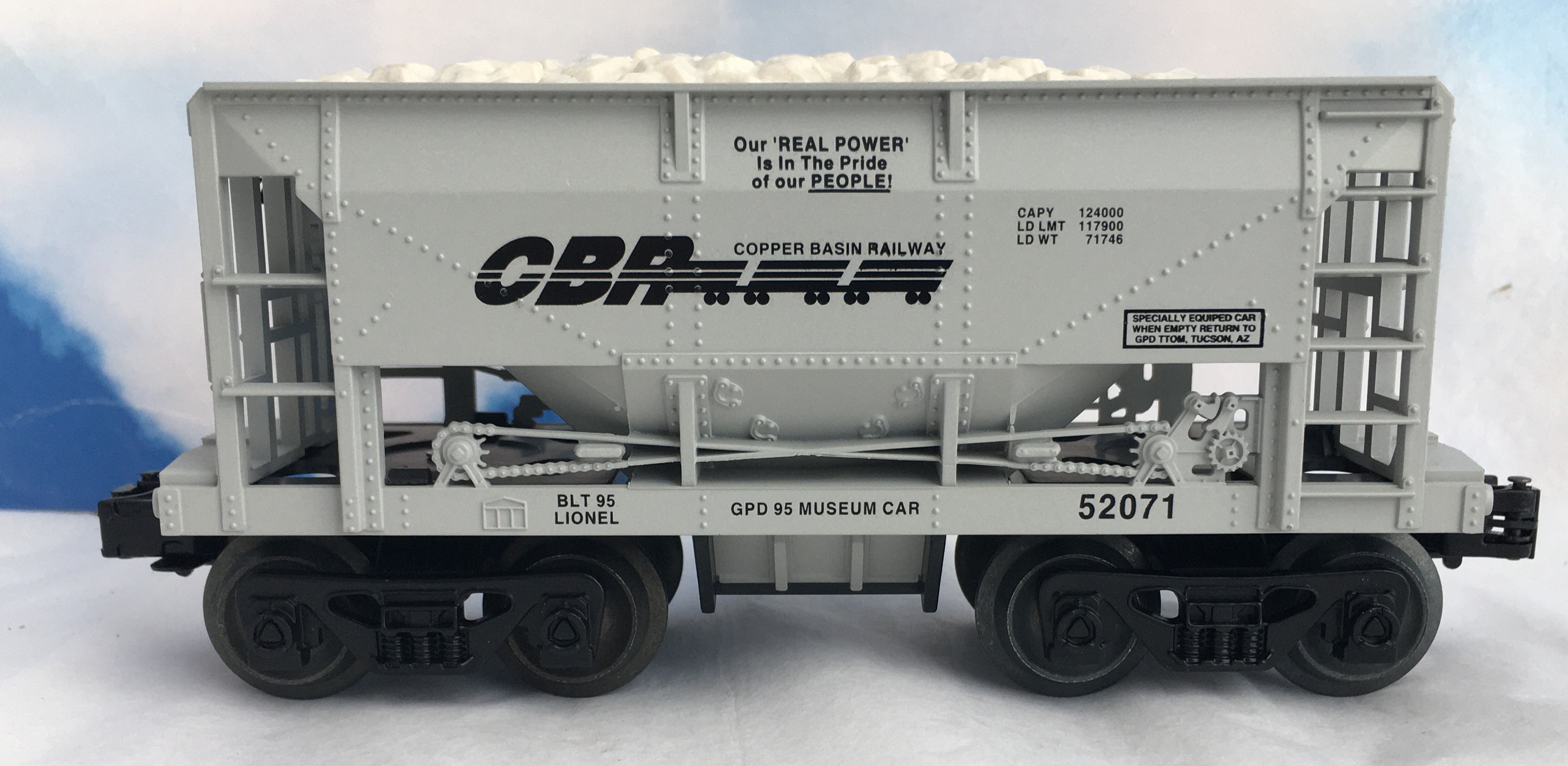 Lionel CBR Ore Car W/Load