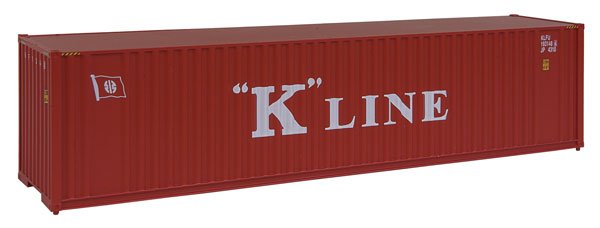 HO 40' Container w/Flat Roof K-line