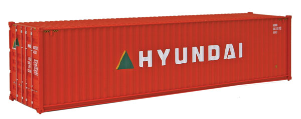 HO 40' HC Corrugated Container Hyundai