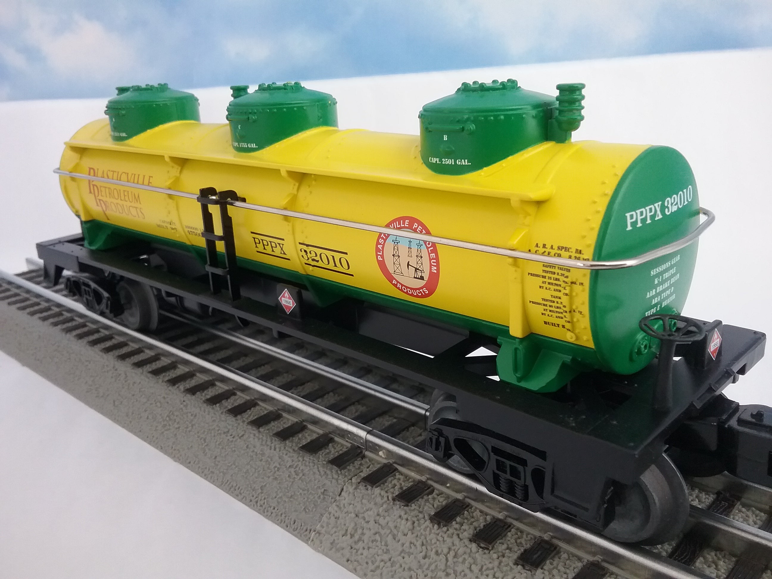 O Williams 3-DOME Tank Car - PPPX 32010