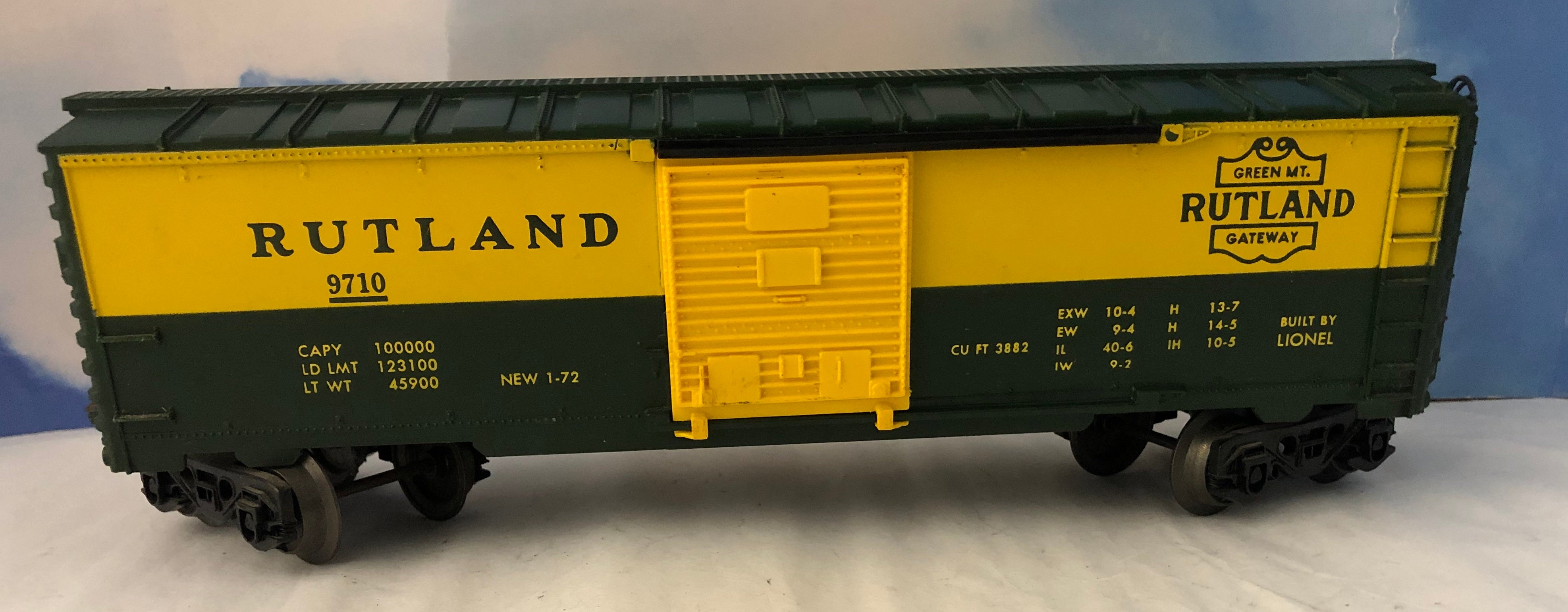 O Lionel Rutland Box Car