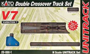 N V7 Double Crossover Track Set