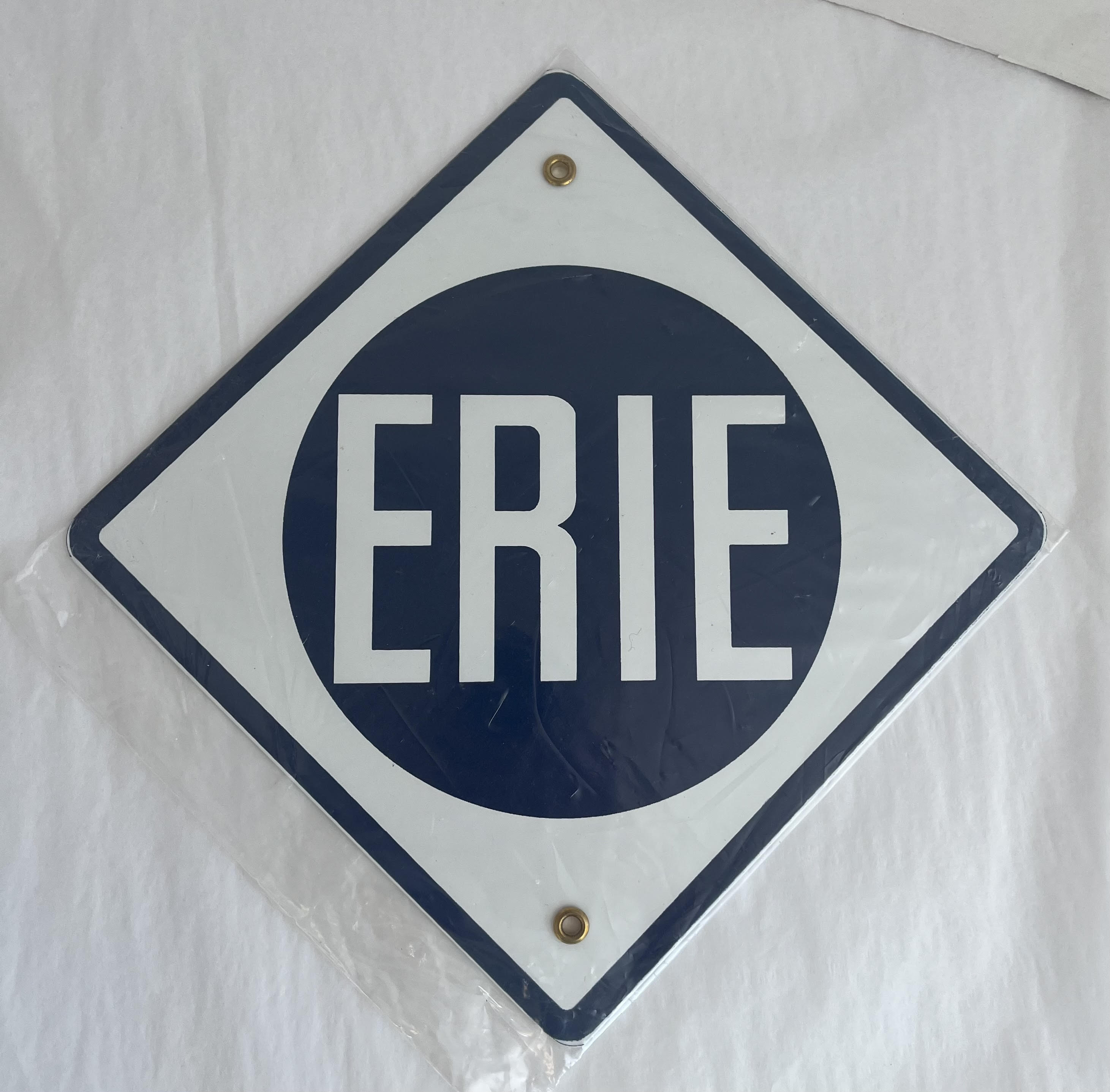 Porselain Sign Erie