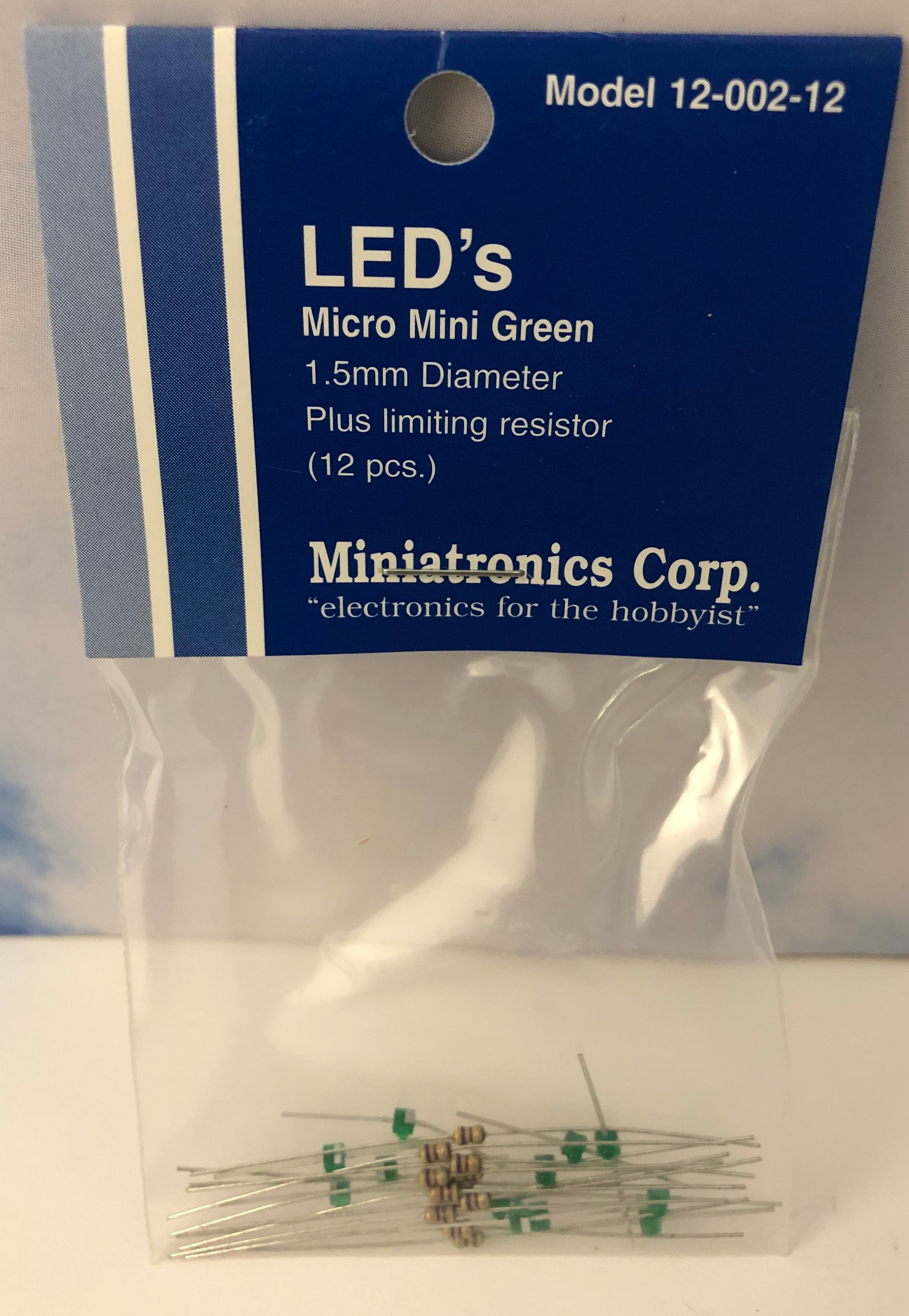 LEDs 1.5mm Dia Green